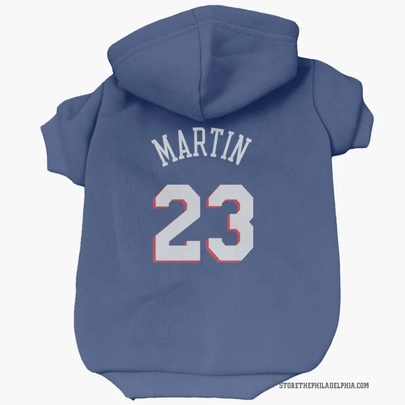 Tyrese Martin  Royal Philadelphia 76ers  Cat & Dog Pet Hoodie