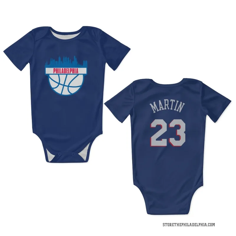 Tyrese Martin  Royal Philadelphia 76ers  Newborn & Infant Bodysuit