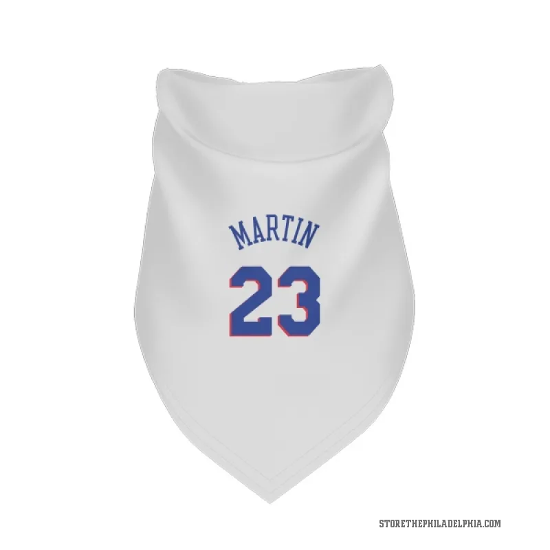 Tyrese Martin  White Philadelphia 76ers  Cat & Dog Pet Bandana