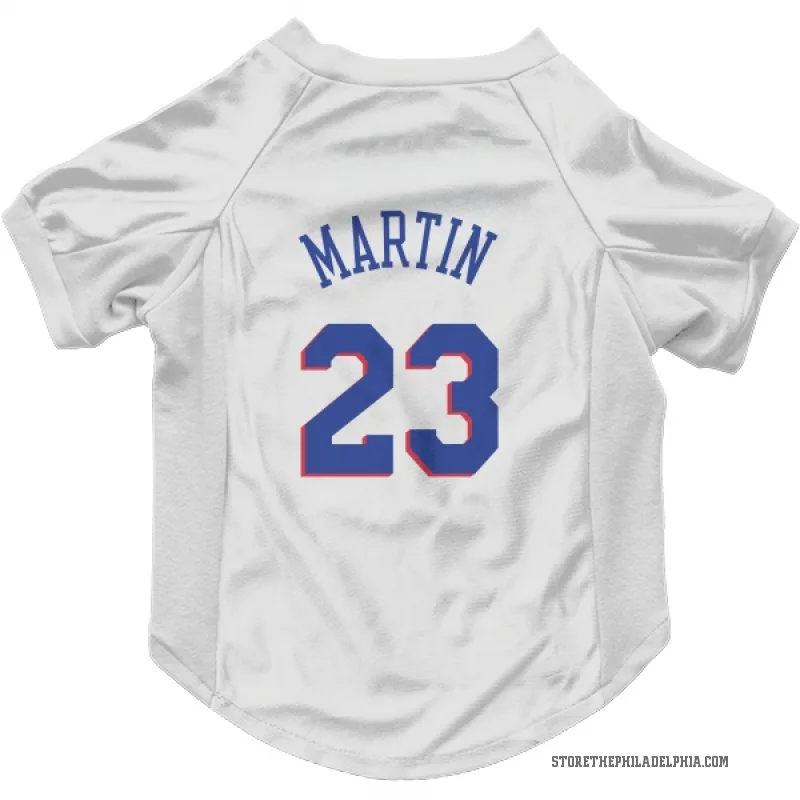 Tyrese Martin  White Philadelphia 76ers  Cat & Dog Pet Jersey