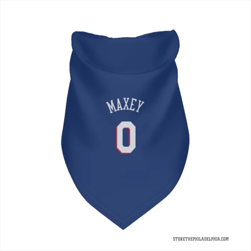 Tyrese Maxey  Royal Philadelphia 76ers  Cat & Dog Pet Bandana